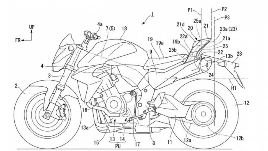 Honda brevetto codone