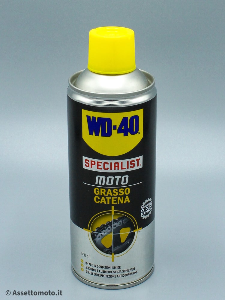 WD-40 specialist moto grasso catena
