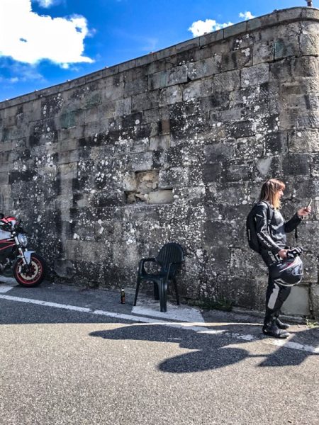 passo del muraglione in moto