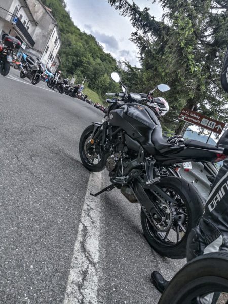 passo del muraglione in moto