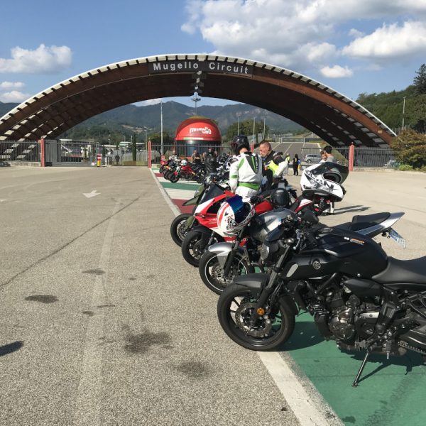 in moto al mugello