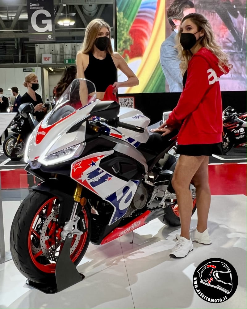 Aprilia Rs 660 Limited Edition MotoAmerica ad Eicma 2021