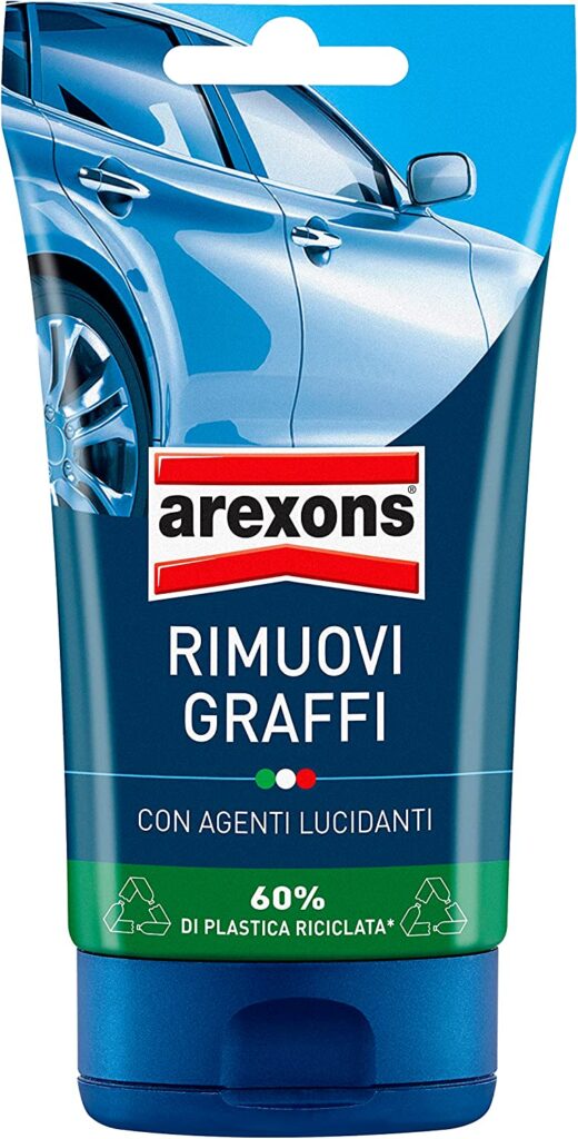 come rimuovere i graffi dalla moto